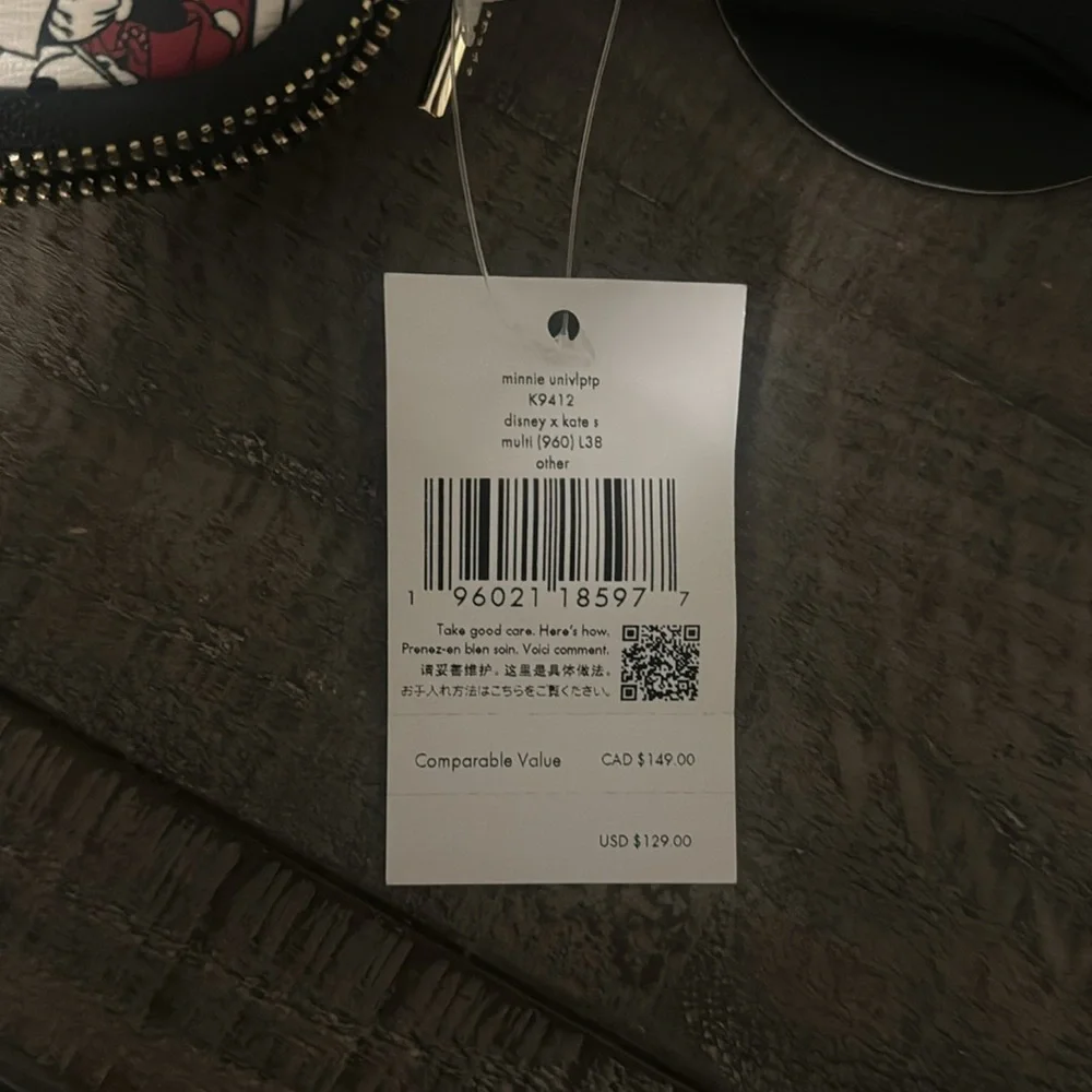 NWT - Laptop case - Kate Spade x Mickey & Minnie Mouse